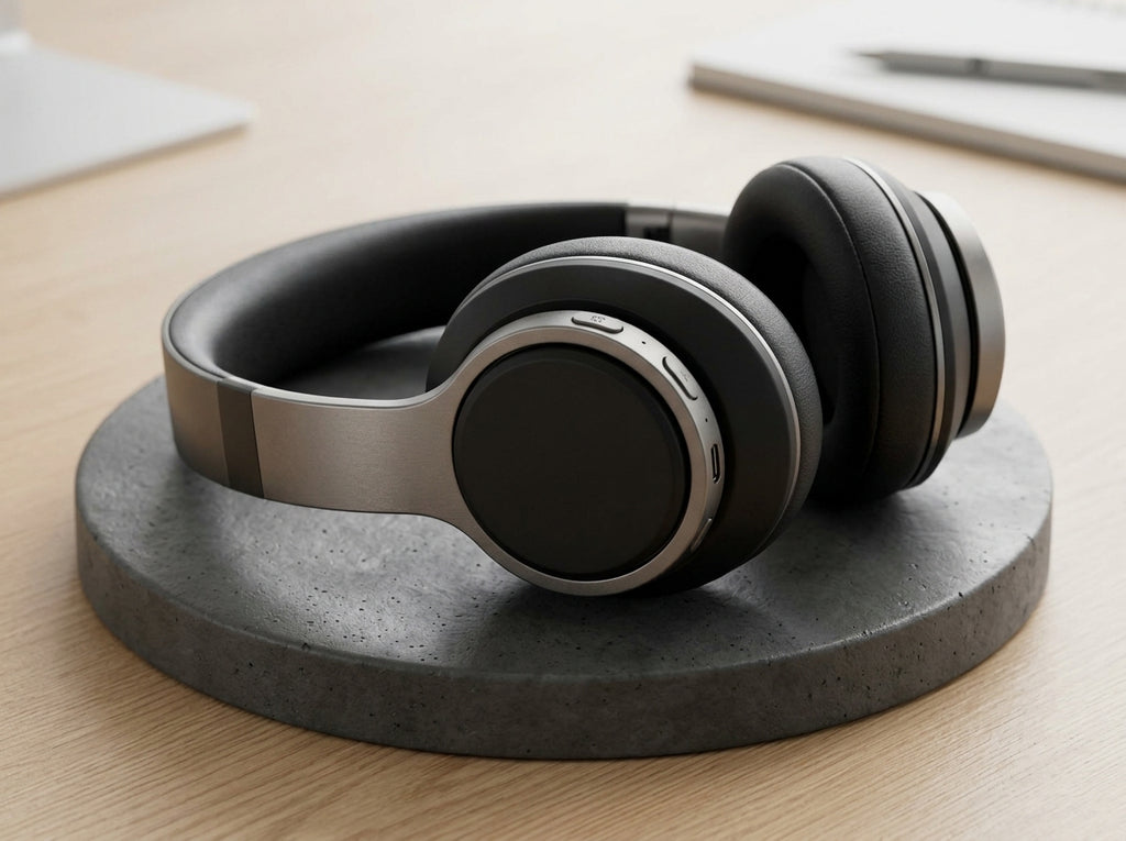 Aura Pro Wireless Over-Ear Headphones - Active Noise Cancelling & Deep Bass